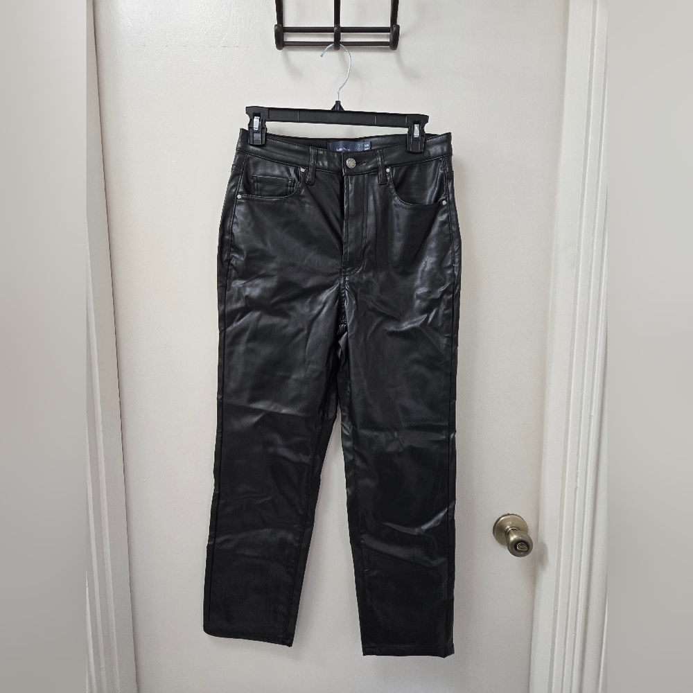 Feaux Leather Black Pants